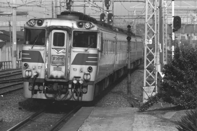 1981年5月5日 旧客狙いで福知山線旧線 at 生瀬~その1 1981年5月5日 旧客狙いで福知山線旧線 at 生瀬~その1